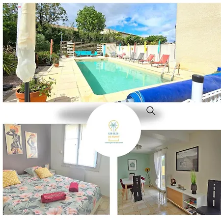La Dolce - Charmante Maison Familiale Avec Piscine Sérignan