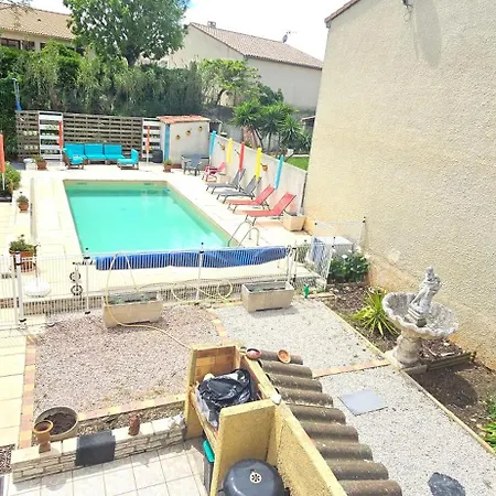 La Dolce - Charmante Maison Familiale Avec Piscine Sérignan