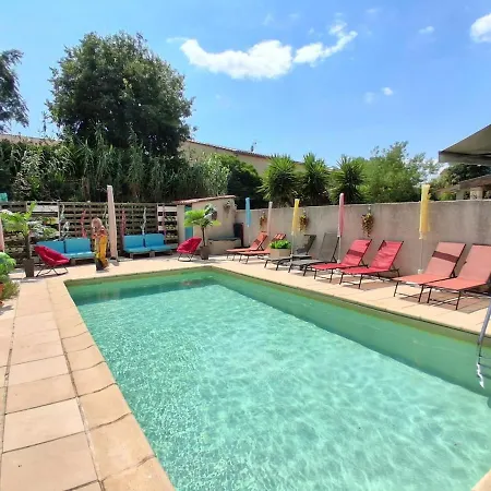 Villa La Dolce - Charmante Maison Familiale Avec Piscine Sérignan