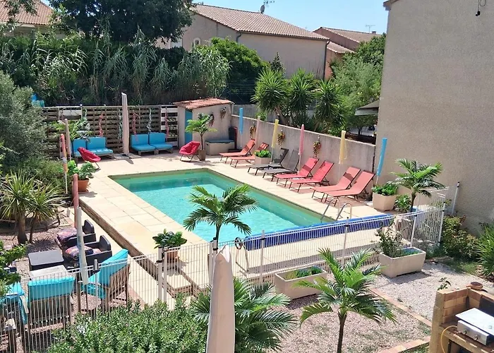 La Dolce - Charmante Maison Familiale Avec Piscine Villa Sérignan